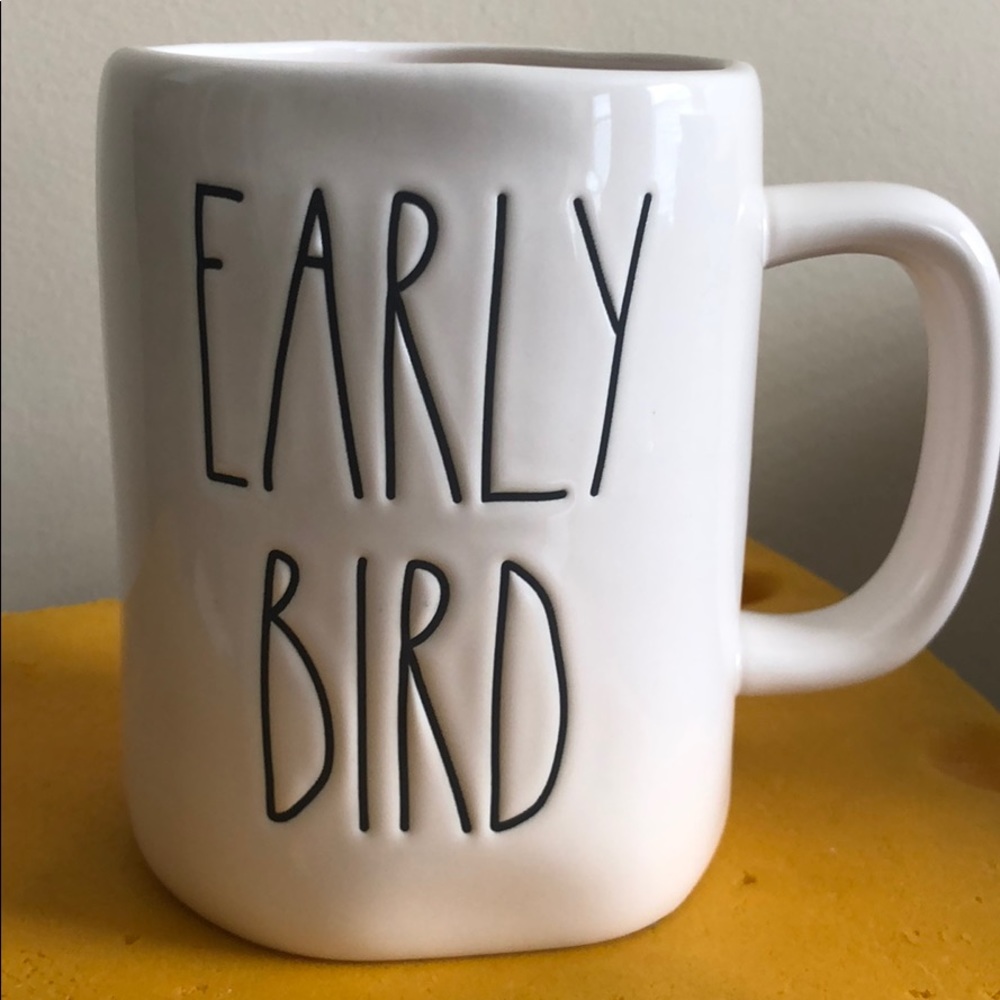 Rae Dunn EARLY BIRD mug